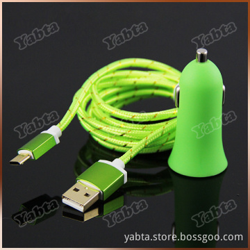 Single USB In Car Charger Adapter Rubber Oil Frosted 1A USB Cargador